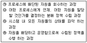 정보처리기사 필기 2018년 1회 52번 문항 조건 자료