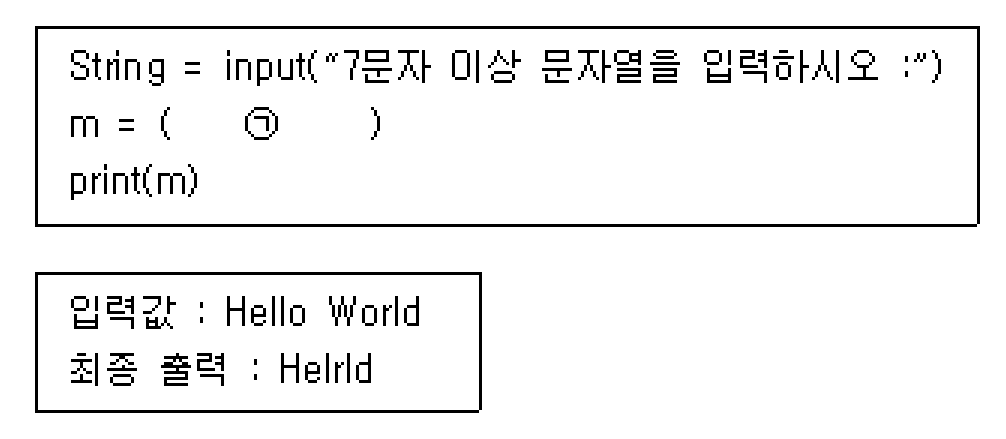 정보처리기사 필기 2020년 3회 75번 문항 조건 자료