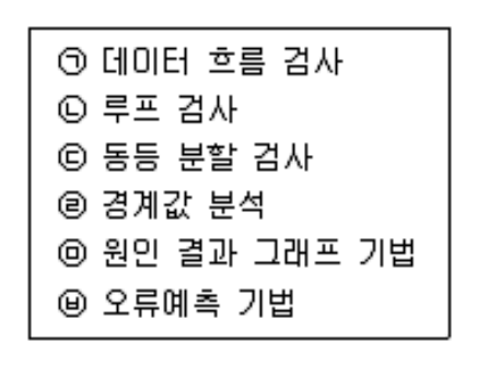 정보처리기사 필기 기출문제 정보처리기사 필기 2022년 1회 37번 문항 조건 자료
